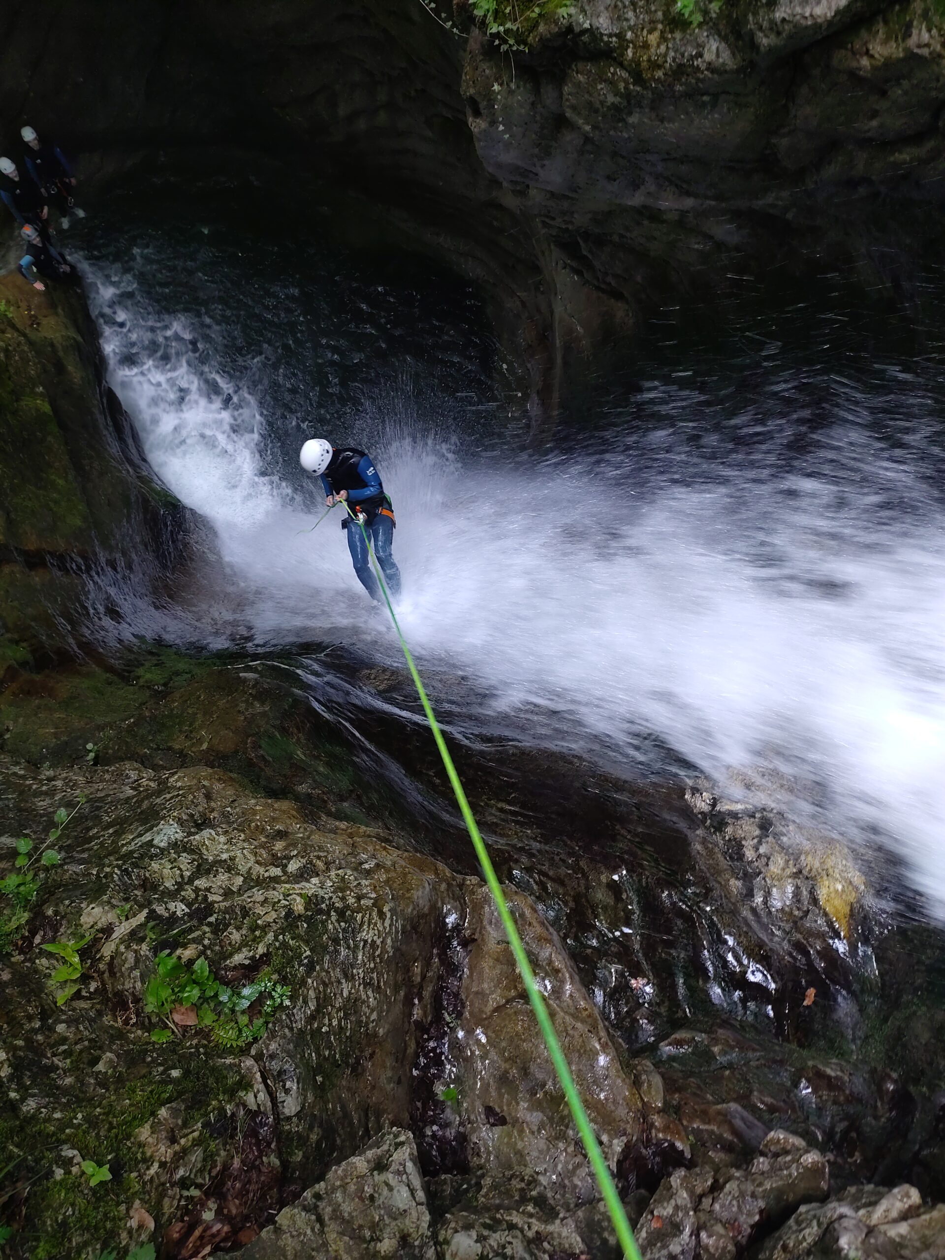 canyoning à Megève Balme