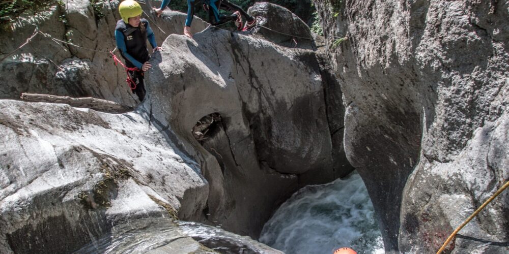 canyoning megeve